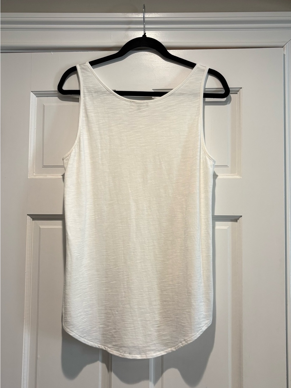 NWT Lilla P Large White Scoop Neck Tank Top - Picture 6 of 10
